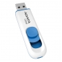 Флешка USB 32GB A-Data C008 бело-синий